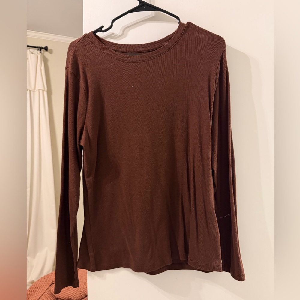 a new day Rich Brown Long Sleeve Tee